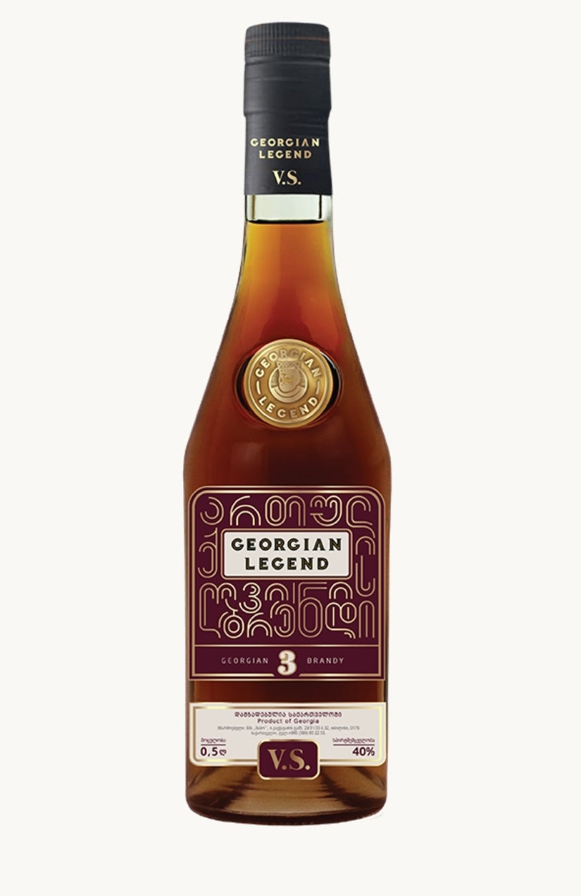 Georgischer Brandy 3 Jahre gereift V.S. Georgian Legend 200 ml